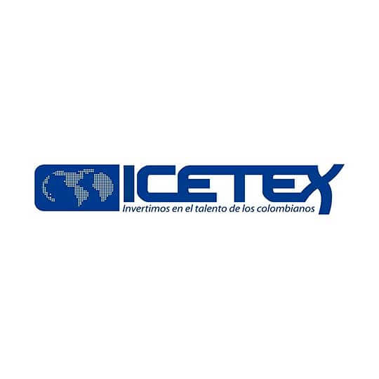 logo icetex colombia azul